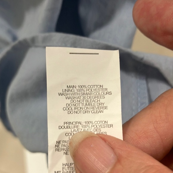 Nasty Gal Light Blue Puff Sleeve Dress - Picture 5 of 9